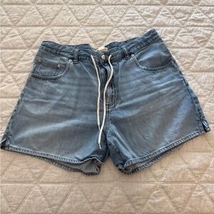 Madewell Drawstring Denim Shorts